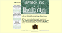 Desktop Screenshot of ertechinc.com